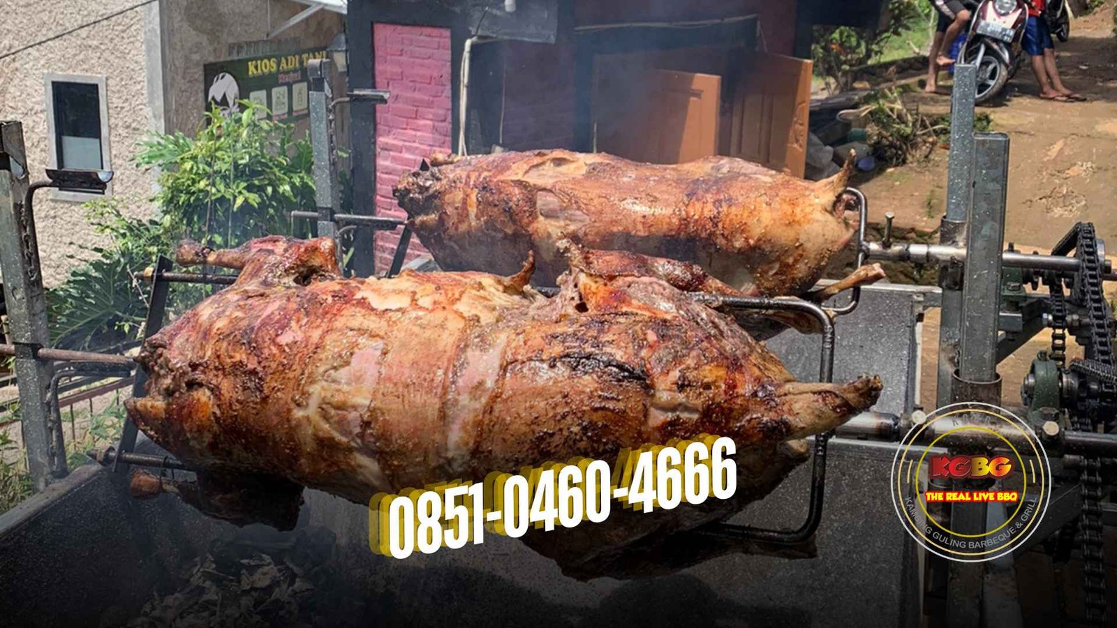 Kambing Guling Proses Bikin