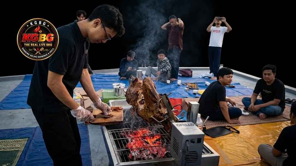 Kambing Guling di Lembang