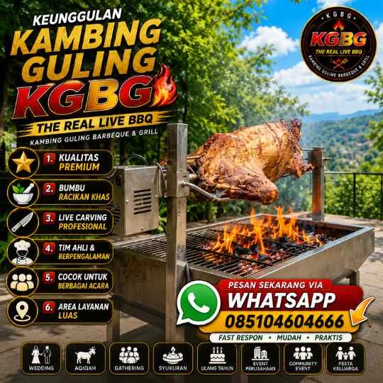 Keunggulan Kambing Guling KGBG