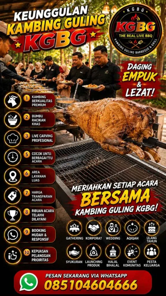 Keunggulan Kambing Guling KGBG