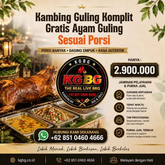 Paket Kambing Guling Komplitan