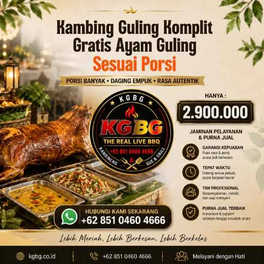 Paket Kambing Guling Komplitan